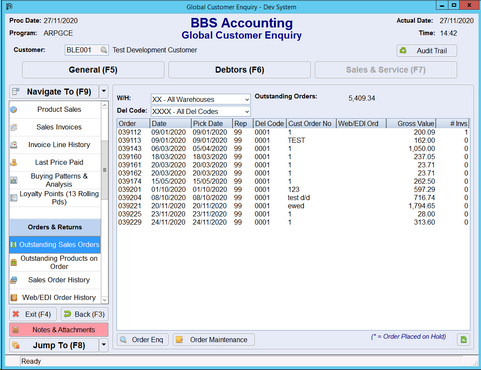 Example Global Customer Enquiry - Regular Size