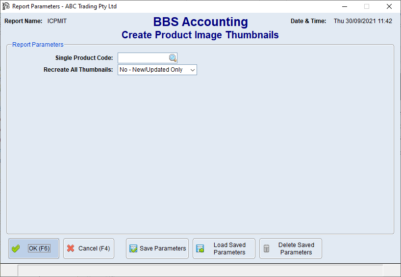 Create Product Image Thumbnails Screen Create Product Image Thumbnails Screen