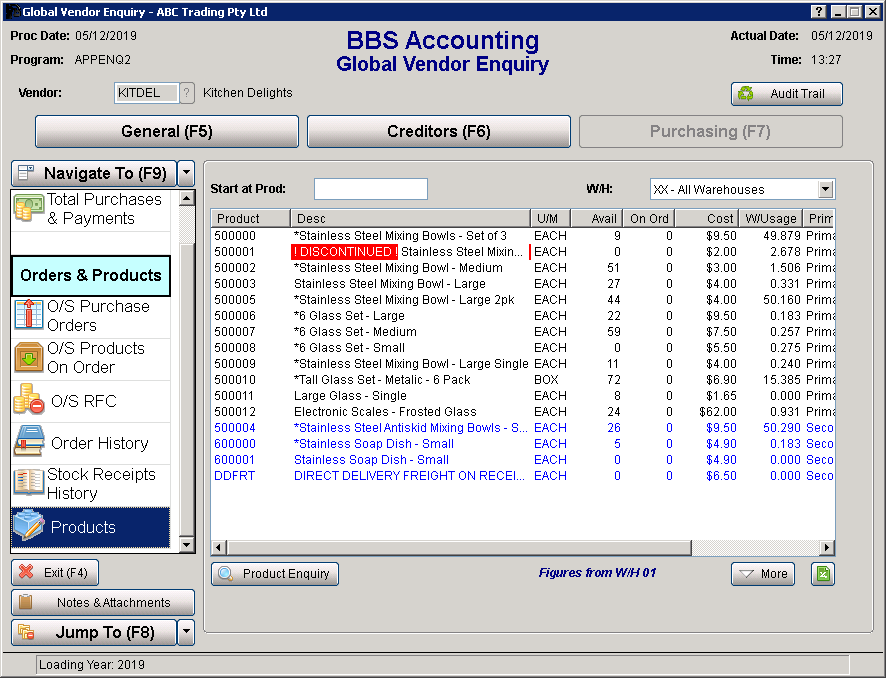 Discontinued product flag 6